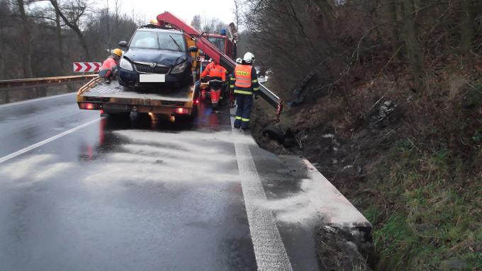 16. 12. 2014 - Dopravní nehoda, Stráž