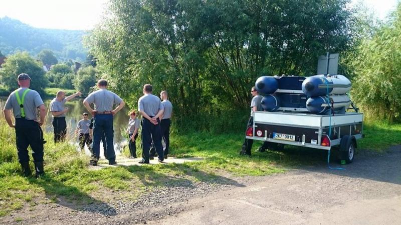 17. 7. 2015 - Výcvik na vodě, Velichov