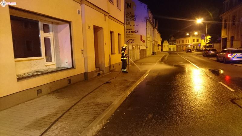 25. 8. 2017 - Odstranění následků po úrazu osoby, Jáchymovská ul.