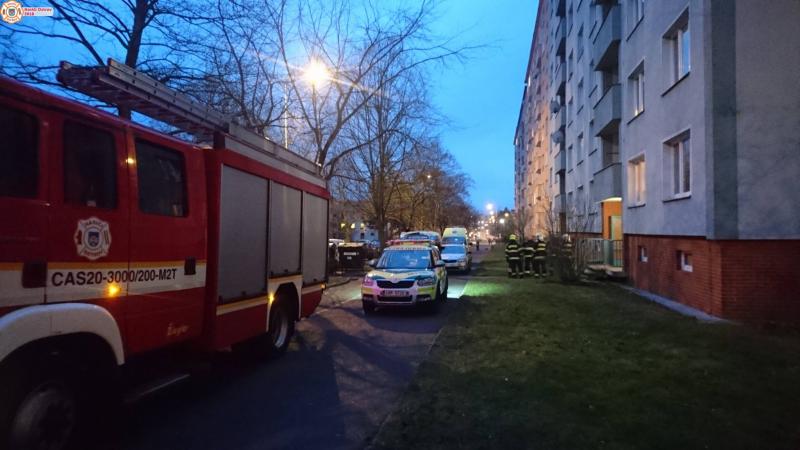 14. 1. 2018 - Otevření bytu, Kollárova ul.