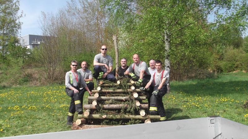 29. 4. 2018 - Asistence při pálení čarodějnic pro DK Ostrov